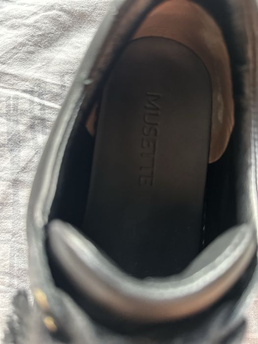 Musette-обувки естествена кожа