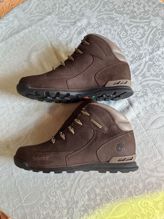 Оригинални боти Timberland Euro Rock Mid Hiker (Естествена кожа) – Размер 44.5