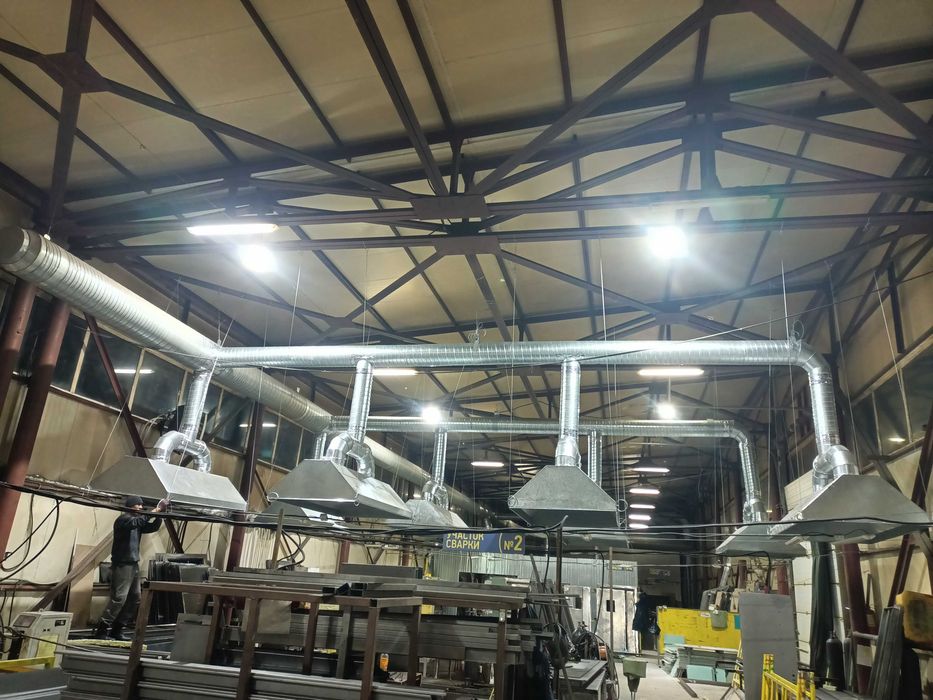 Монтаж систем вентиляции