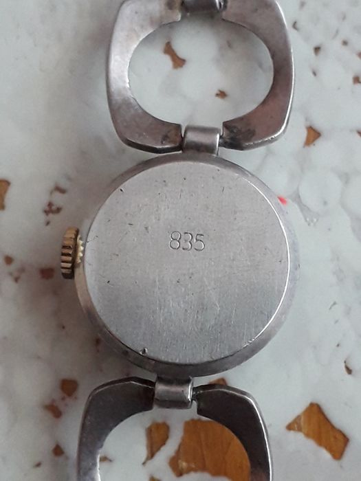 Vand ceas mechanic din argint