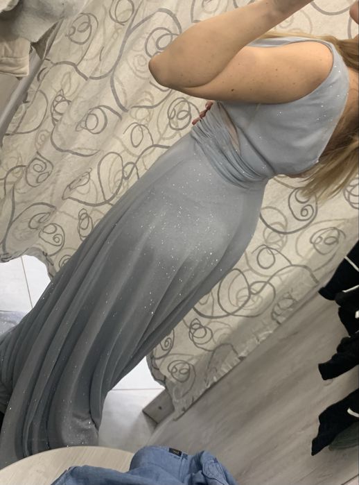 официална блестяща рокля