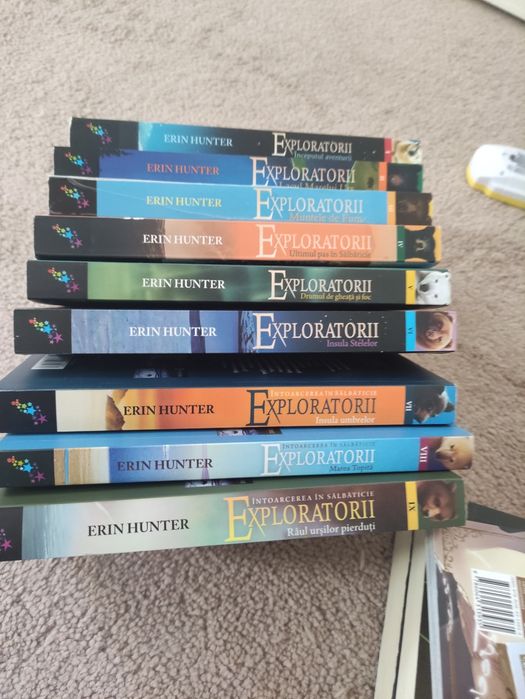 Set exploratorii erin hunter
