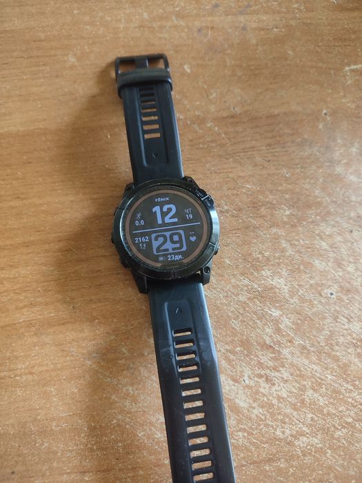 Часы Fenix 7x Sapphire Solar + антенна