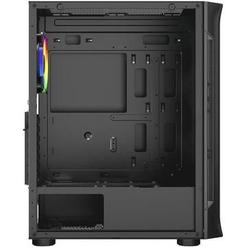 cpu+case with 4 fans and argb controller and cpu fan