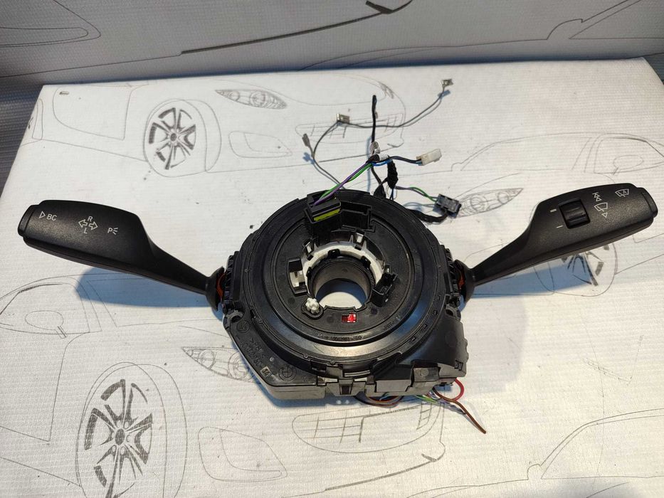 Ansamblu manete comenzi volan + spiră BMW Seria 3 F30 F35 F31 61319351140 2012 / [2012-2018] / (5A3)