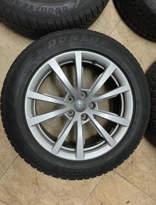 Ауди А8 Зимни гуми с джанти Dunlop 235/55R18 104H