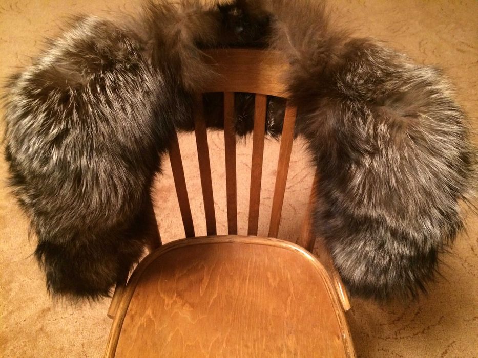 Воротник из чернобурки