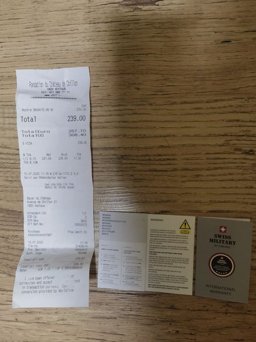 Часовник Swiss Military By Chrono SM34015.06