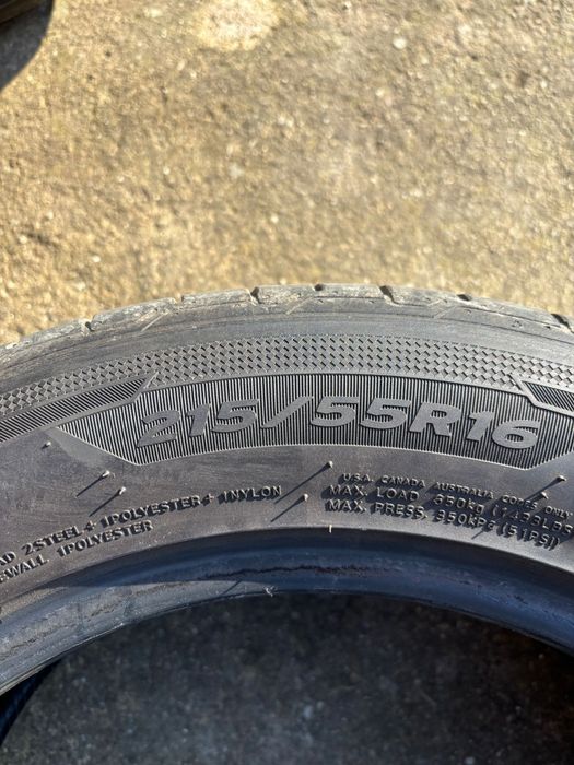 Vând cauciucuri Hankook 215.55.16 vară