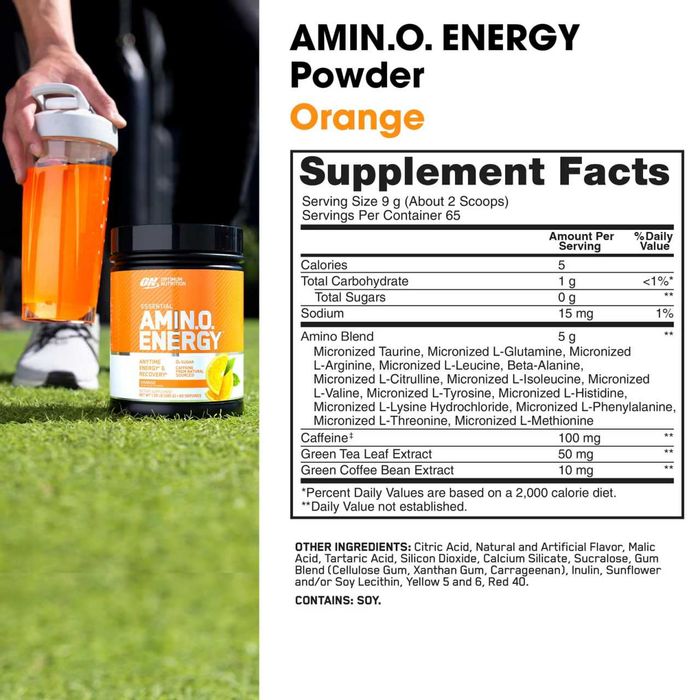 ON Amino Energy 585 g Orange sotiladi (AKSIYADA)