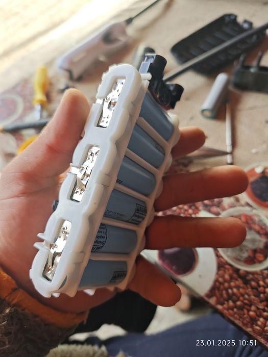 Repar si construiesc bateri litiu ion