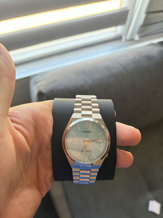 Citizen Automatic Tiffany Blue – Мъжки автоматичен часовник + кутия и документи