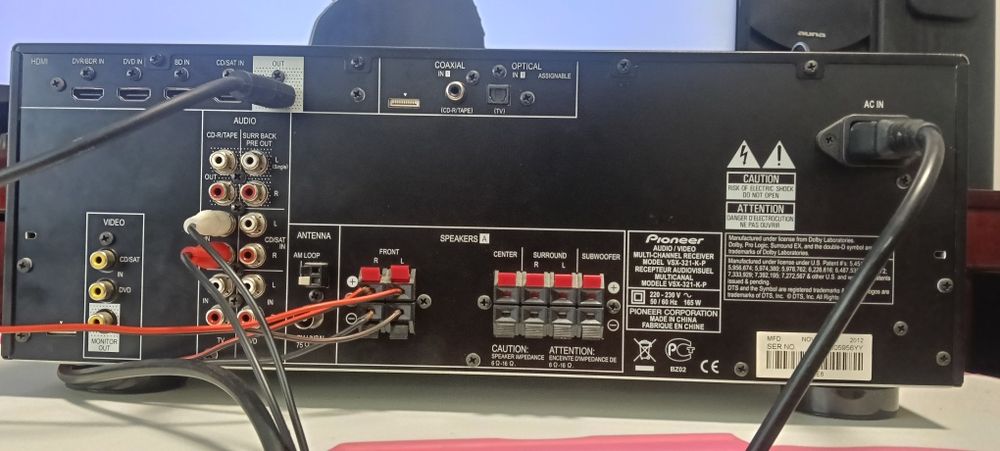 Amplificator/receiver Pioneer VSX321K-P