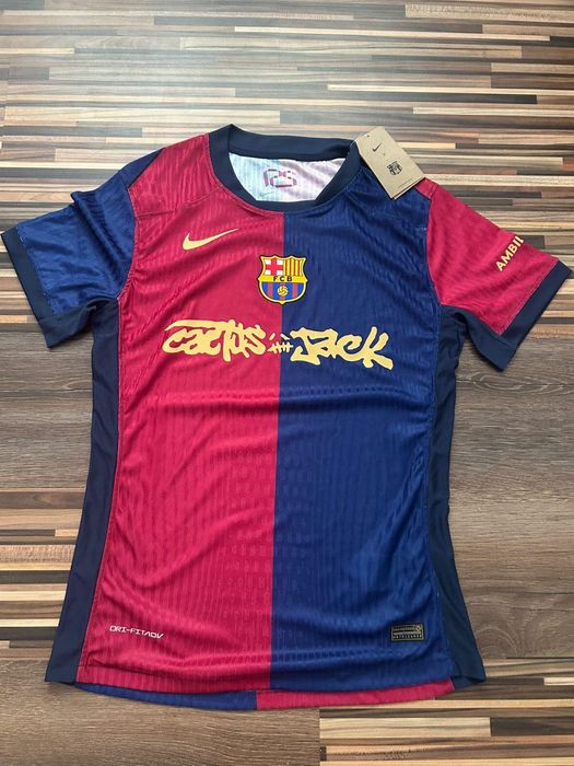 Tricou Barcelona Player version Cactus Jack
