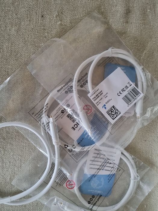 Pachet 5 buc Cabluri Optic Digital "Kabel Direkt" 0,6 m. Noi.