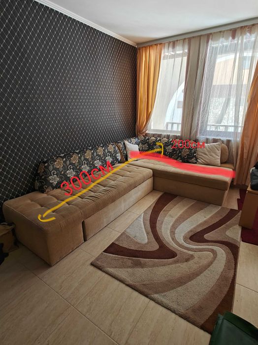 Голям разтегателен Диван-ъглов