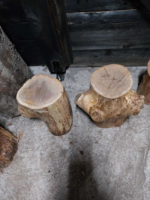 Дъбови трупчета за разсичане на кокали и месо