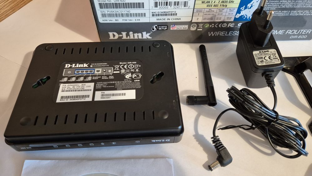 Router D-Link Wireless N150 Home DIR-600 absolut nou nefolosit