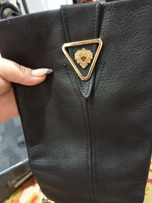 Сапоги женские, натуральная кожа