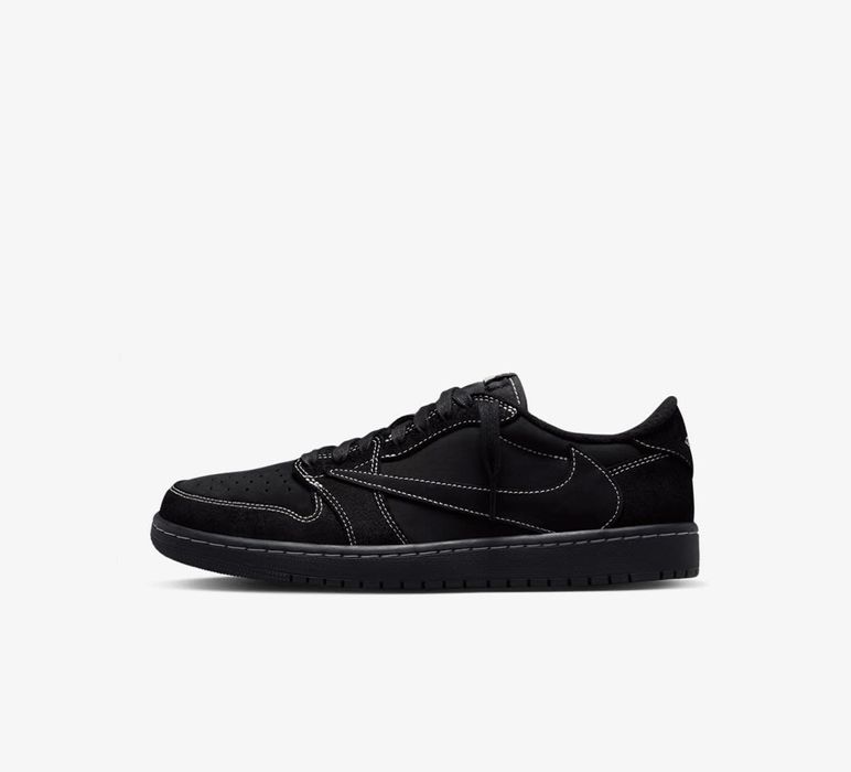 Jordan 1 low travis scott черни