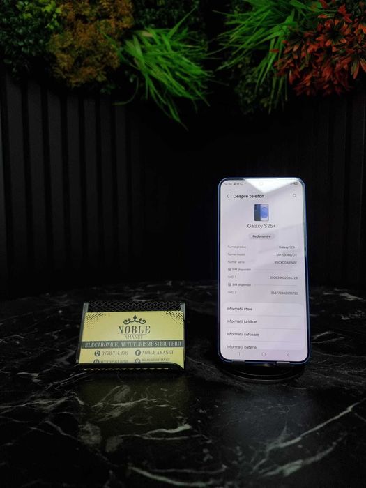 Noble Amanet - Samsung S25 Plus + 256GB, BAT:100%