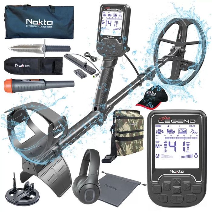 Detector Nokta LEGEND PRO PACK cu 8 cadouri
