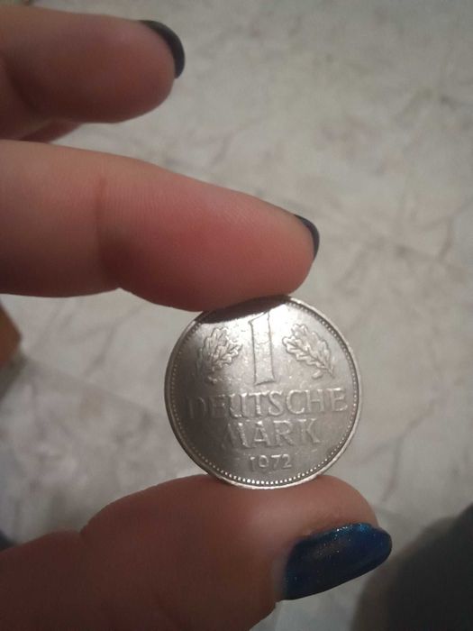 Монета от 1 Deutsche Mark
