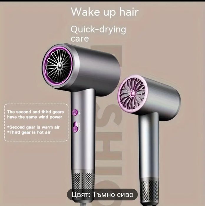 Сешоар с йонна технология, нов.