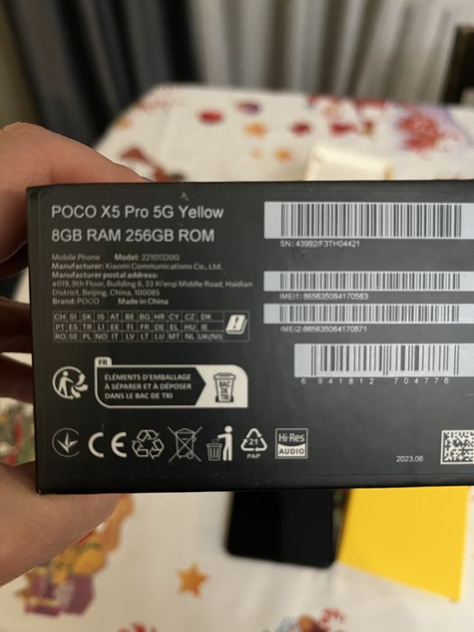 Продам смартфон/ модель POCO X 5 Pro 5G