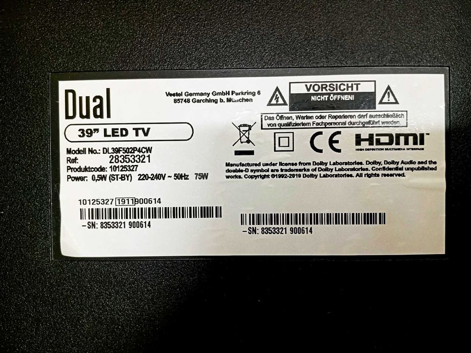 Smart TV 99 cm diagonala