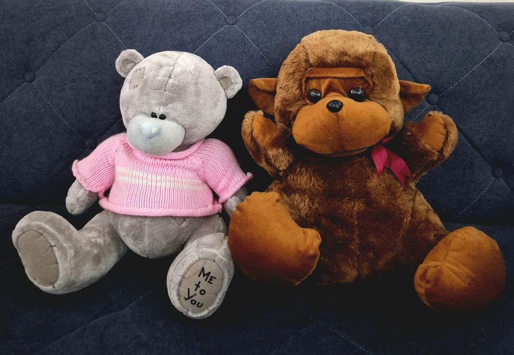 Продаются мягкие игрушки Тэди(40см)и мишка(45см).Состояние отличное.