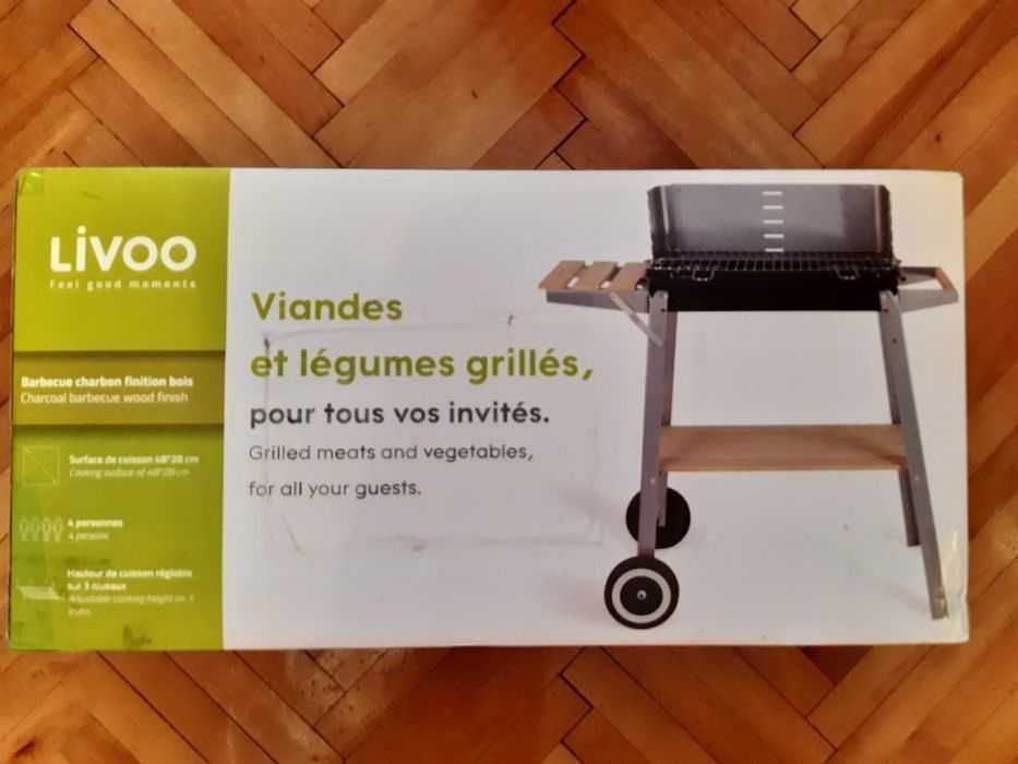 Gratar cu carbuni Livoo - NOU!!!