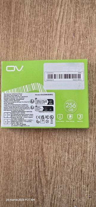 Ssd 256 Gb nou sigilat
