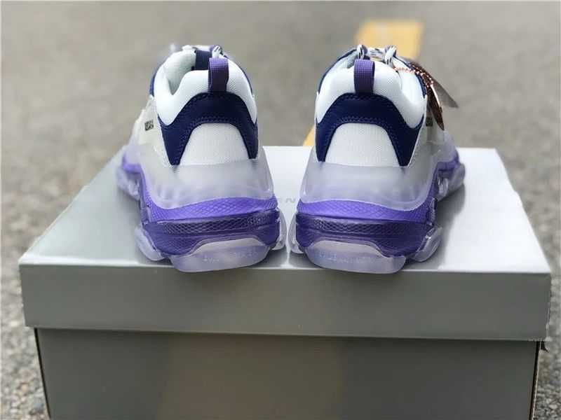 Balenciaga Triple S - White/Tan/Dark Grey