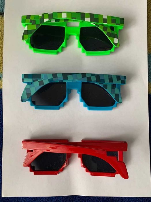 Очки солнцезащитные / Майнкрафт/