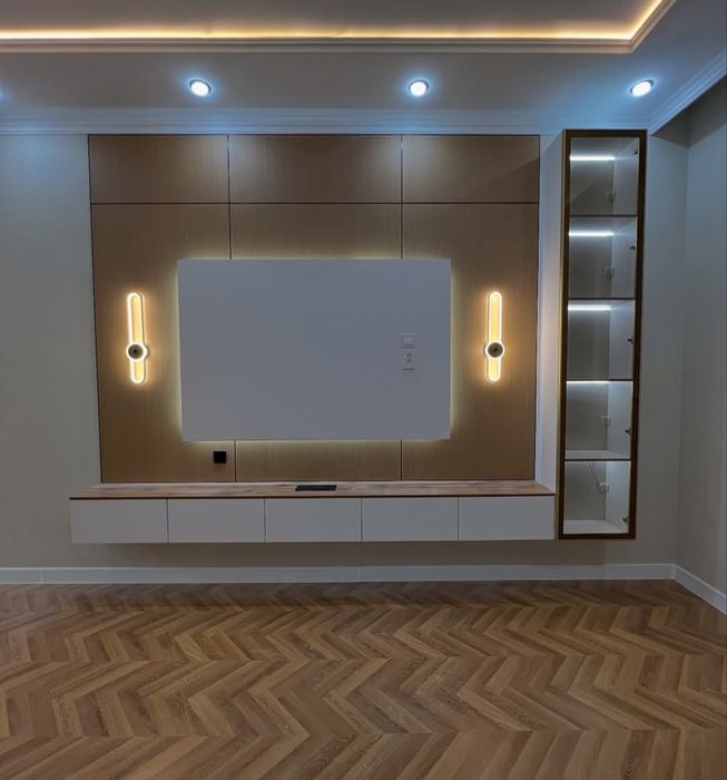 Тв зона.  Сделаем Тв-зону, о которой мечтает каждый гость.