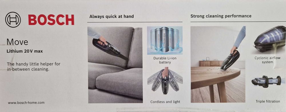 Ръчна прахосмукачка Bosch Move 20V Max