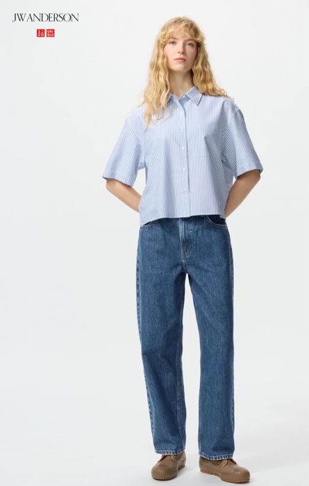 Джинсовые брюки JWA&Uniqlo