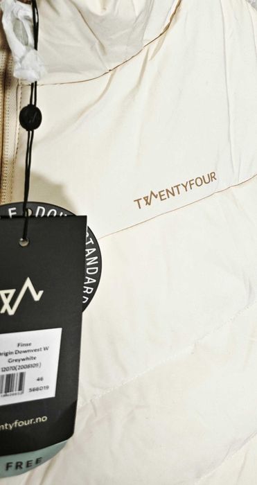Twentyfour Finse Дамска грейка с пух размер 46 / XXL  НОВА