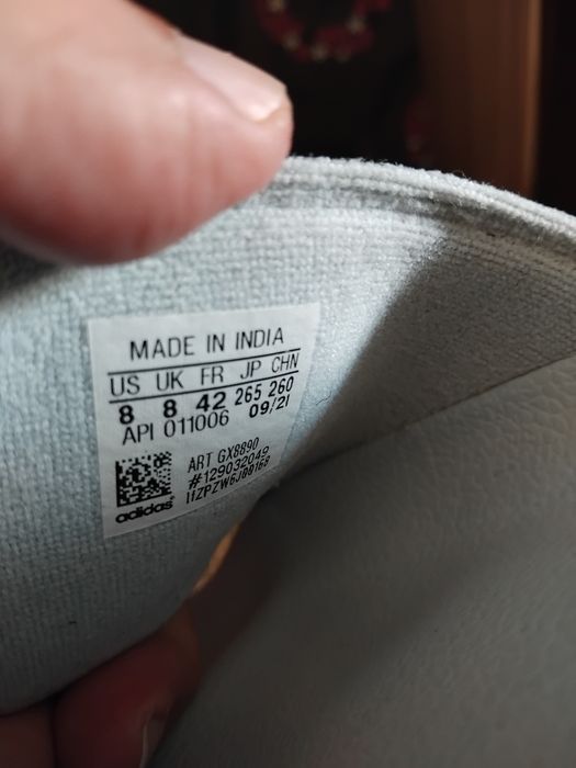 Мъжки Чехли Adidas номер 42