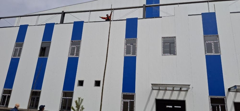 Сендвич панел монтаж сифатли кафолат берамиз килган ишимизга