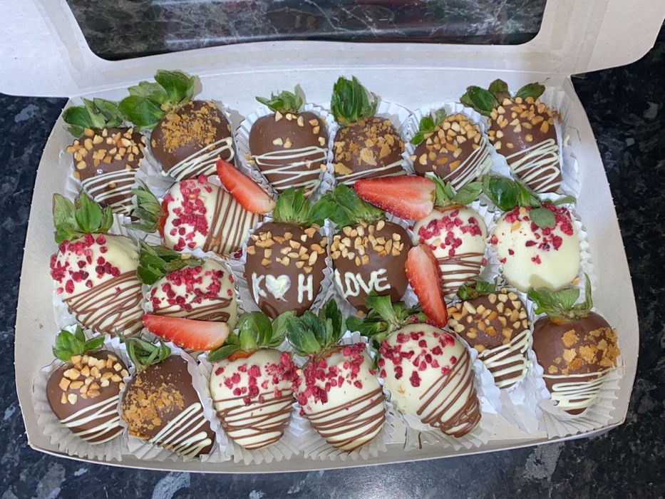 клубника в шоколаде