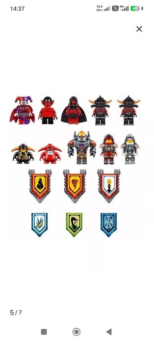 Набор конструктора Nexo knight