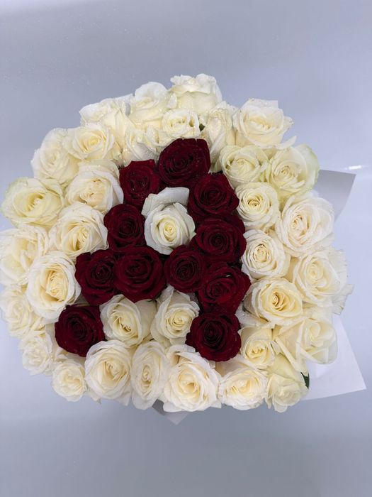 Букет свежых роз