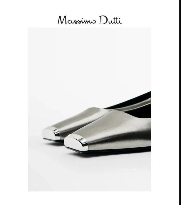 Балетки Massimo Dutti (кожа)