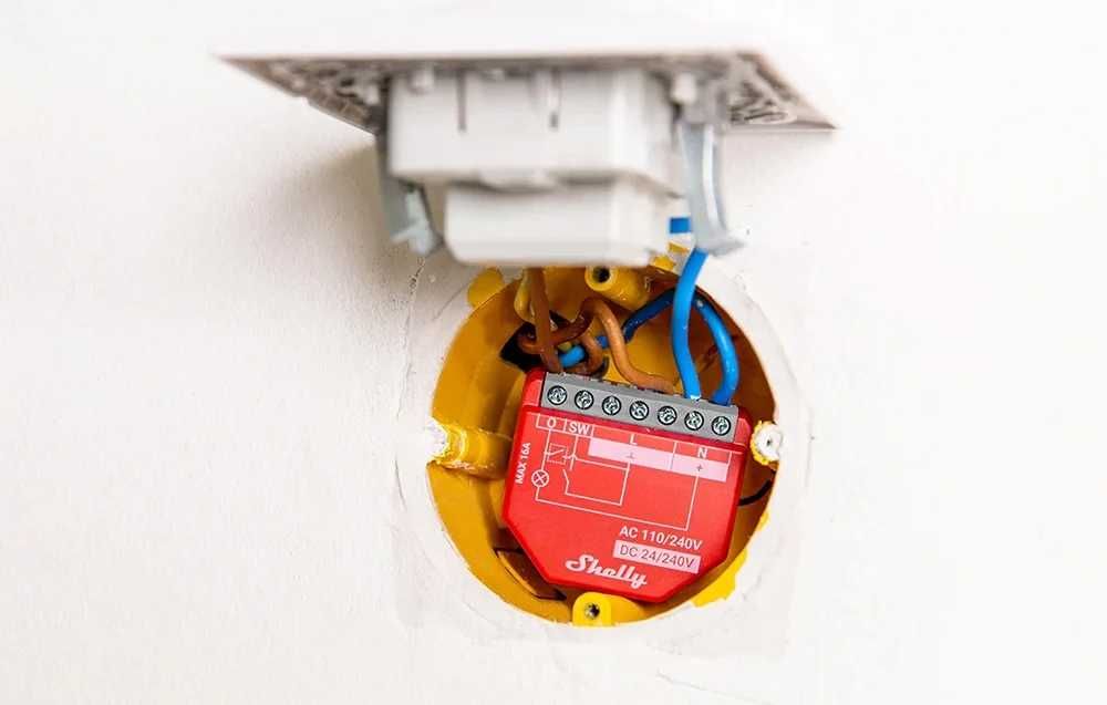 Shelly 1PM Gen4 – Matter, Zigbee и Ватметър 16A