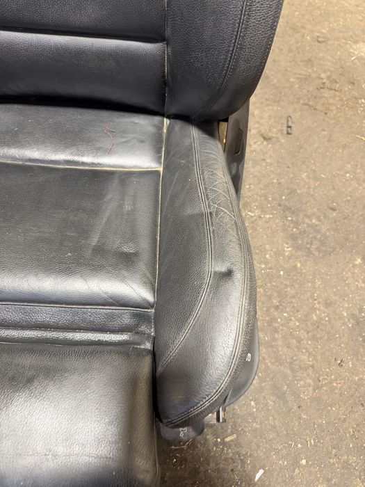 Черен рекаро салон за BMW F10 с подгрев