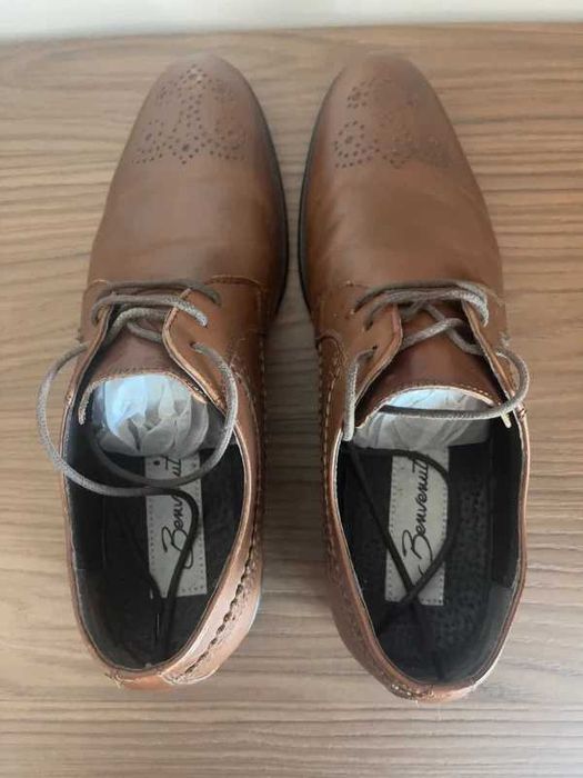 Pantofi Oxford Benvenuti, marime 39, stare foarte buna