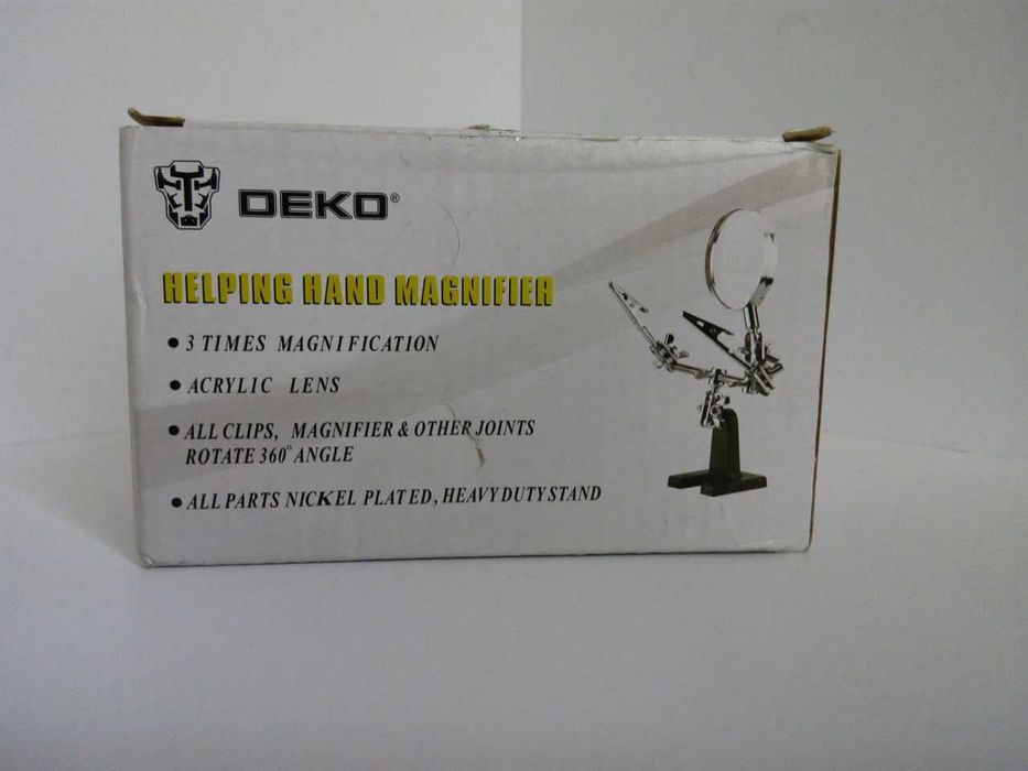 лупа на подставке для мелкого ремонта