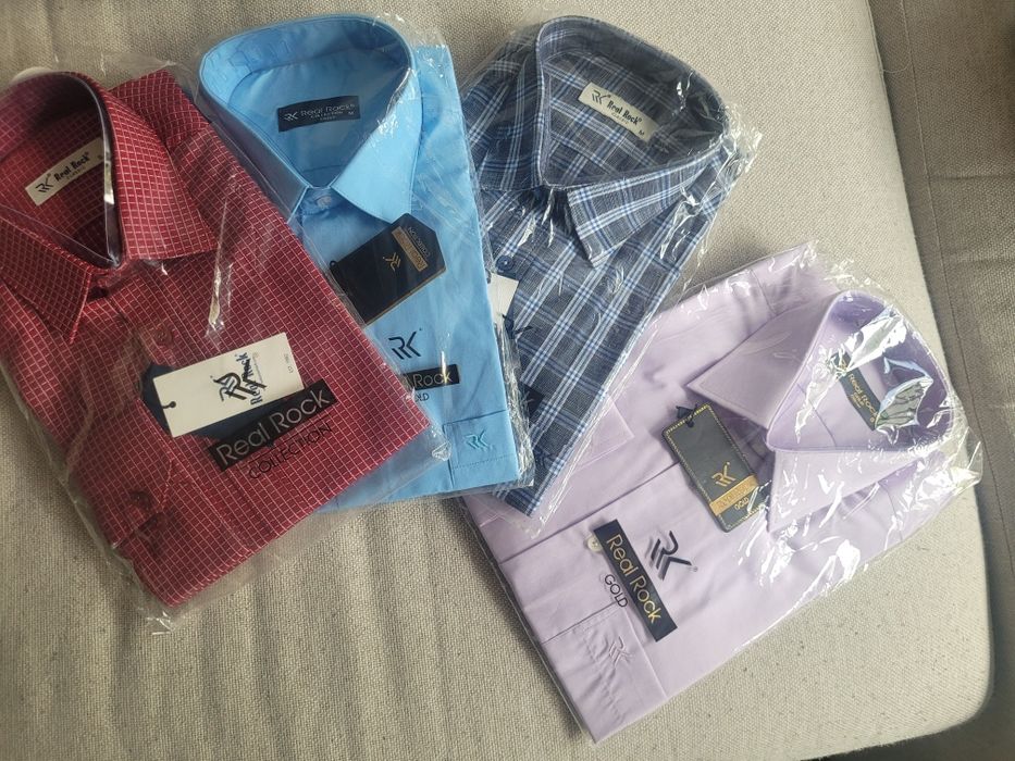Нови мъжки ризи размери S и M